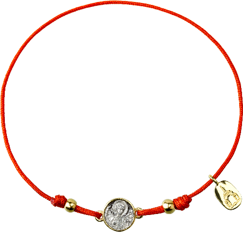 Браслет «Ангел хранитель» серебро/золочение