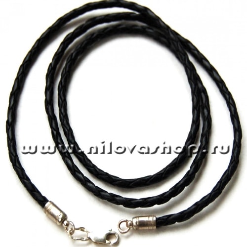 Шнур кожаный гайтан на шею ШПс