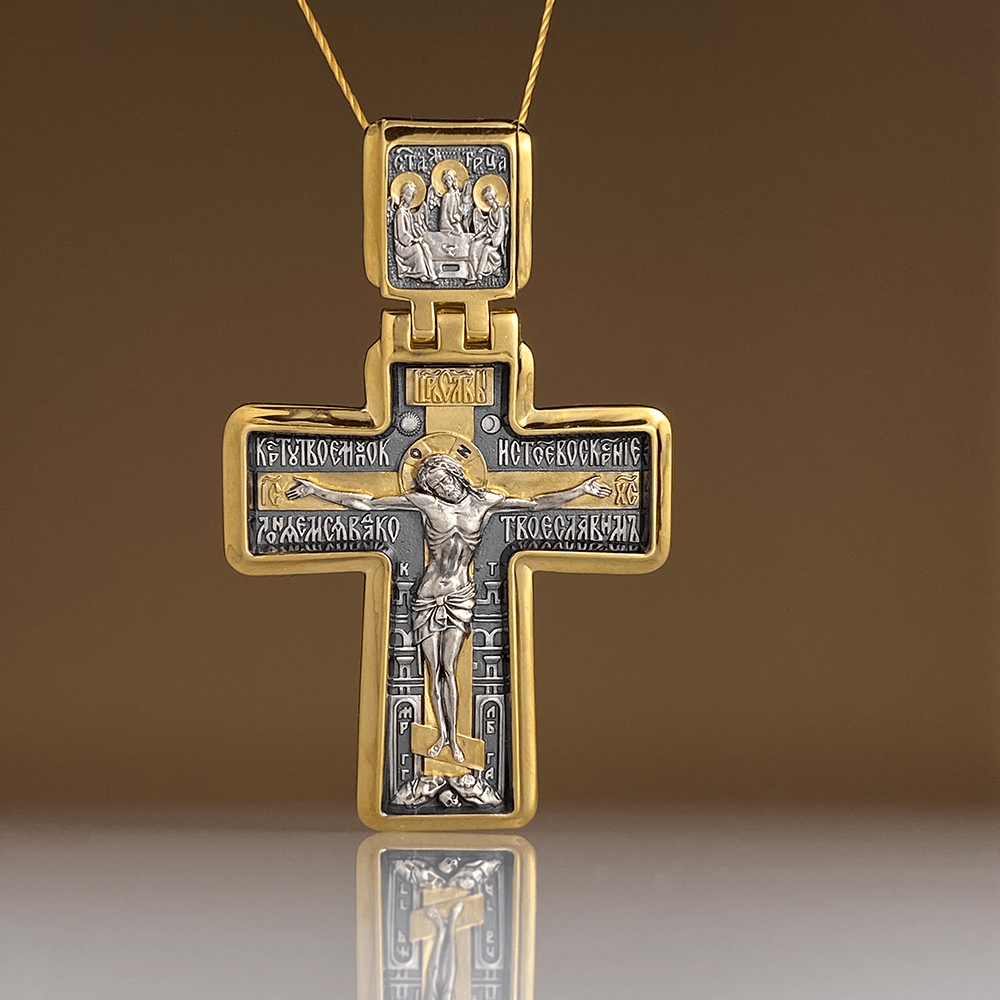 Большой нательный крест «Дивеевский»