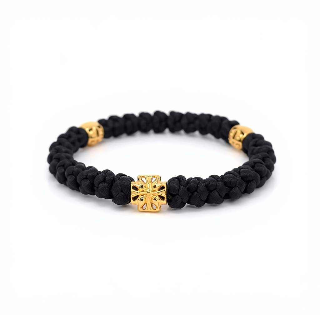 Четки «Комбоскини» плетеные 30 позолота