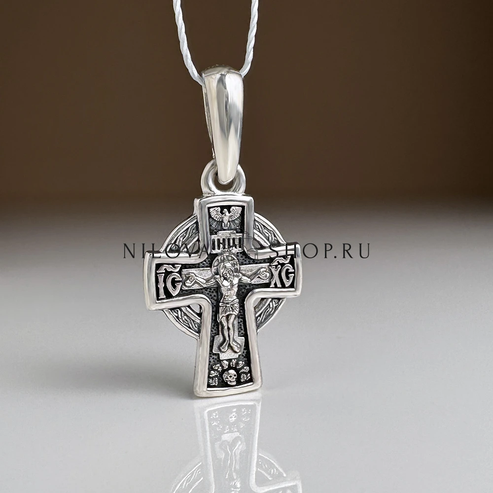 Детский крестик «Ангел хранитель» КР096с