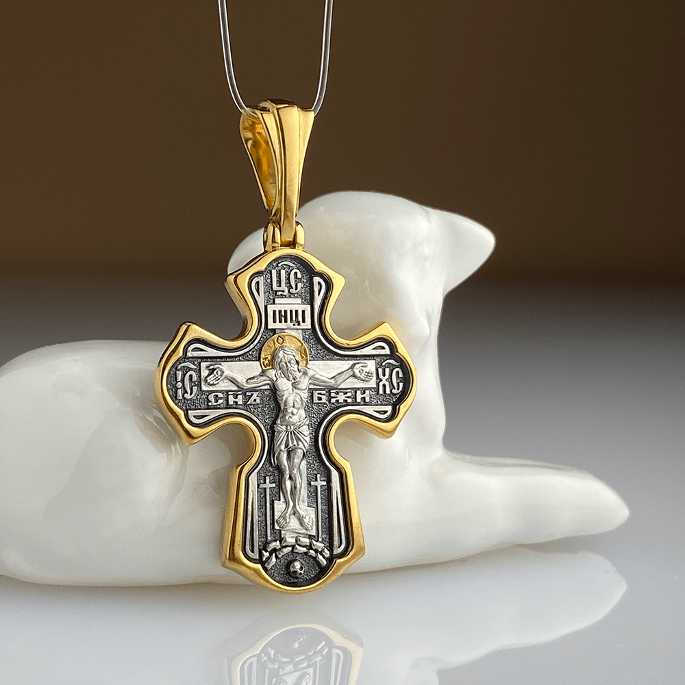 Нательный крест «Cв. блгв. князь Олег Брянский»