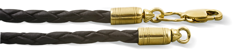 Шнур кожаный гайтан на шею ШП сз