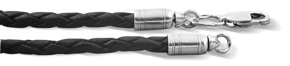 Шнур кожаный гайтан на шею ШПс