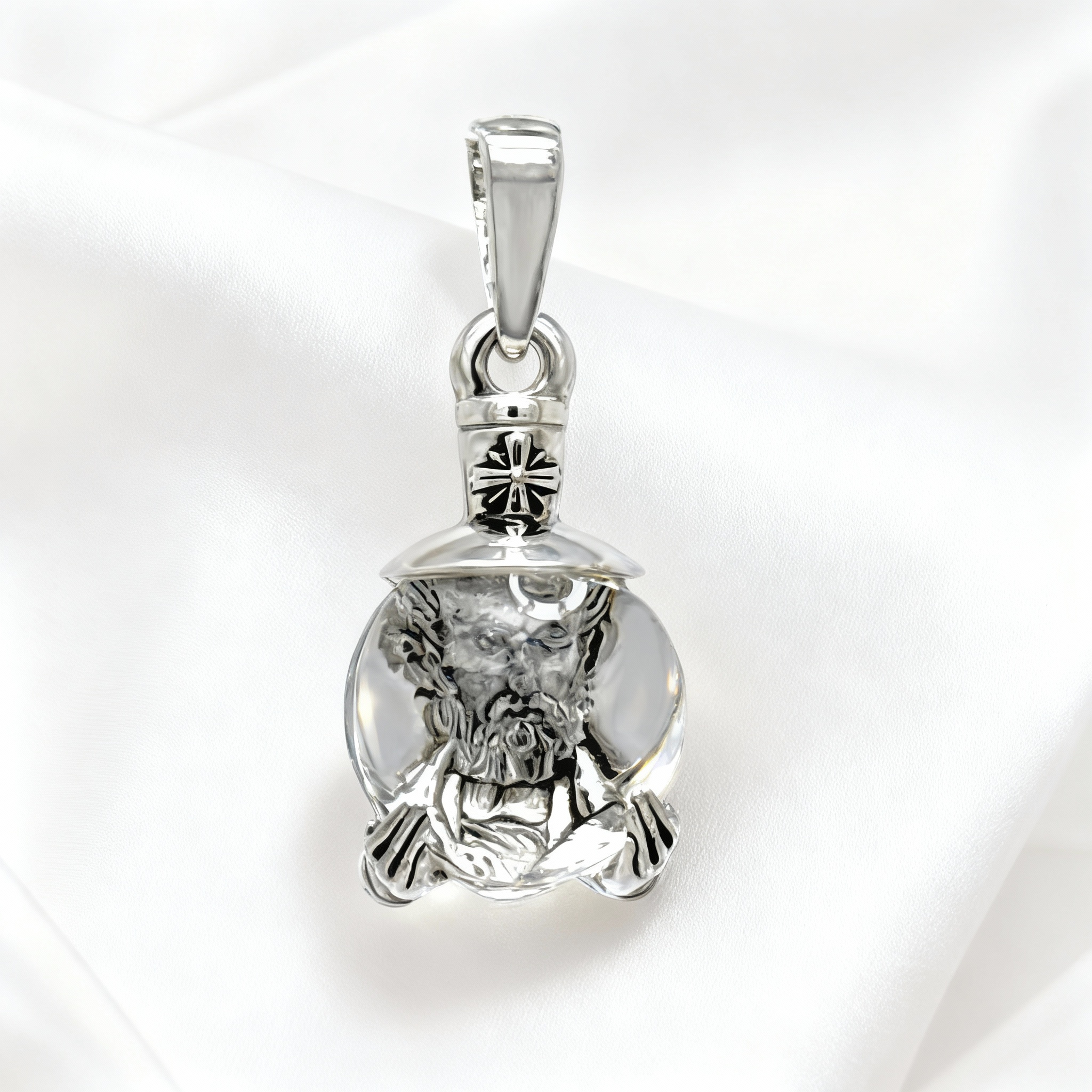 Подвеска «св Николай Чудотворец» с миро/манной от мощей г. Бари