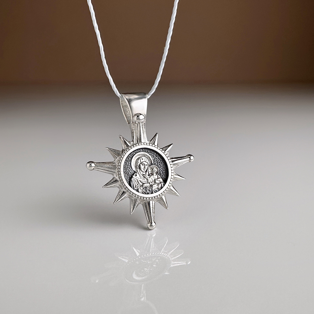 Подвеска «Рождественская звезда. Вифлеемская Божия Матерь» с